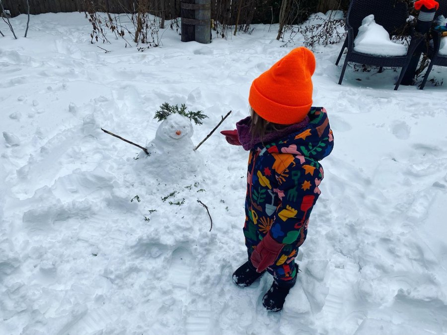 See Kieran Culkin’s Daughter and More Celeb Families Playing in the Snow