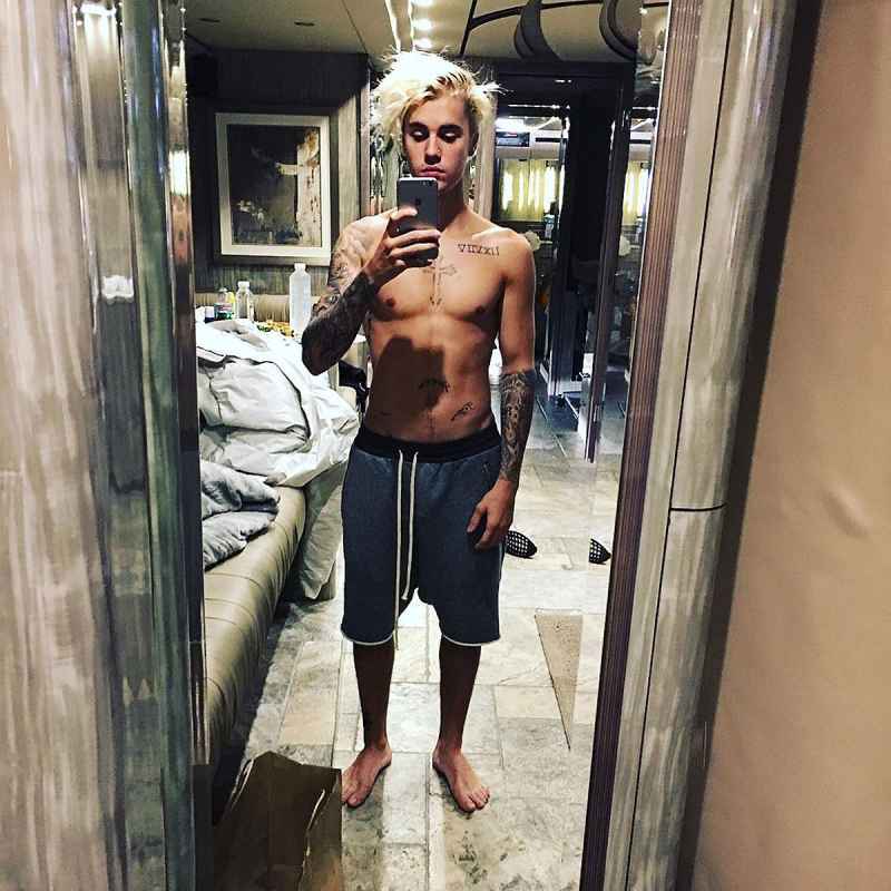 Shirtless Hunks- Hot Celebs and Their Insane Physiques Justin Bieber 2016