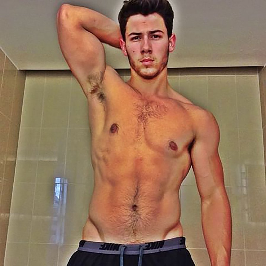 Shirtless Hunks: Hot Celebs and Their Insane Physiques Nick Jonas 2013