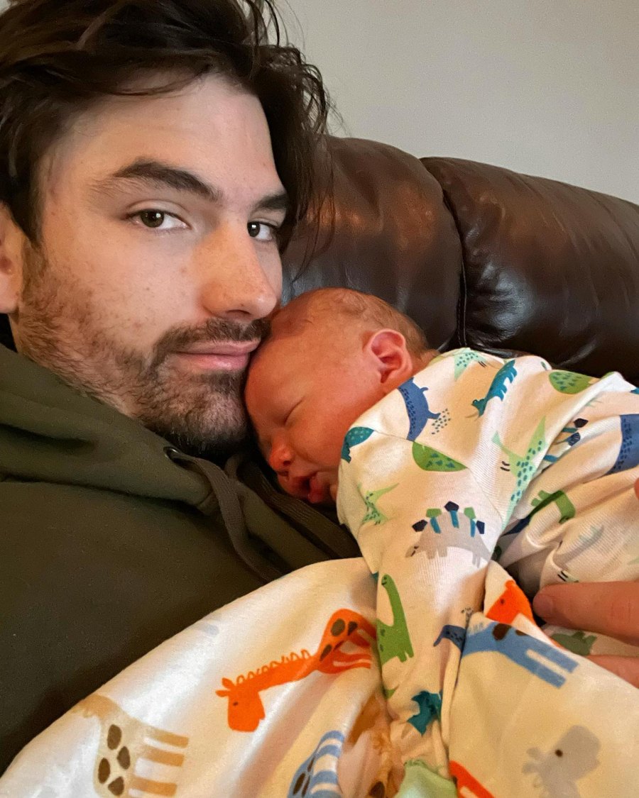 ‘Tired Dad’! See Jared Haibon’s Sweet Shots With Newborn Son Dawson