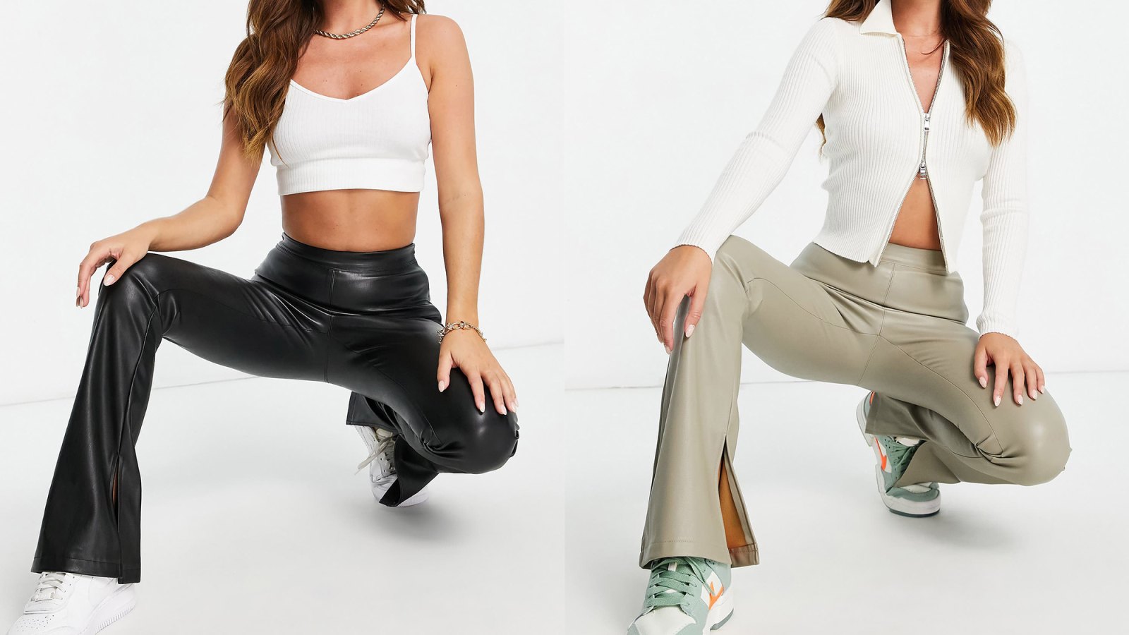 Topshop Faux Leather Pants Make Wearing This Trend Super Comfy