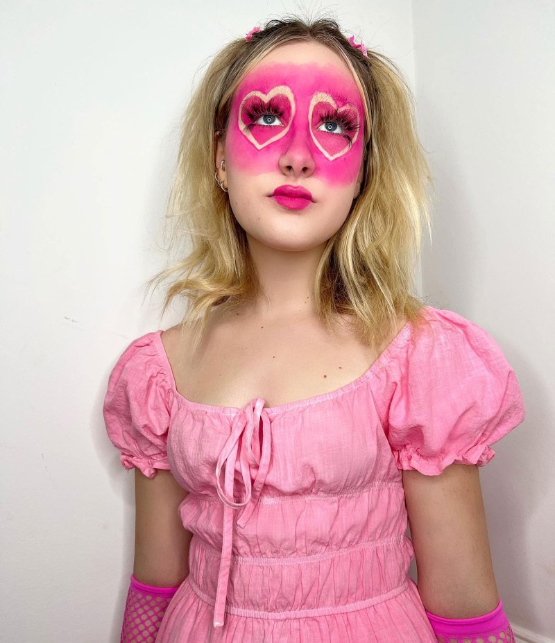 Tori Spelling Celebrity Kids Celebrating Valentines Day 2022 in Festive Outfits