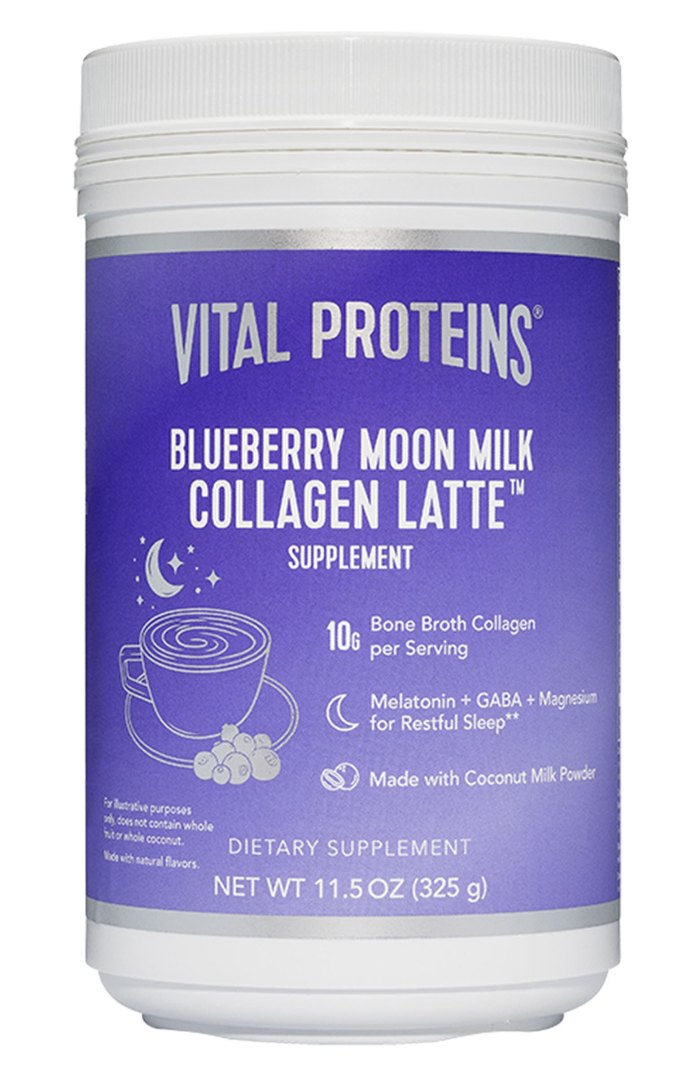 Protein Vital Blueberry Moon Milk Collagen Latte
