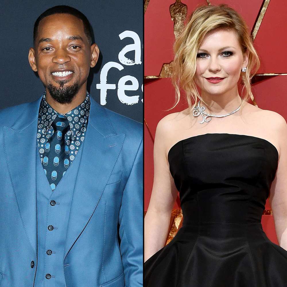 Will Smith Kirsten Dunst Oscars 2022 Nominations