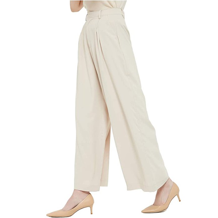 cream trousers
