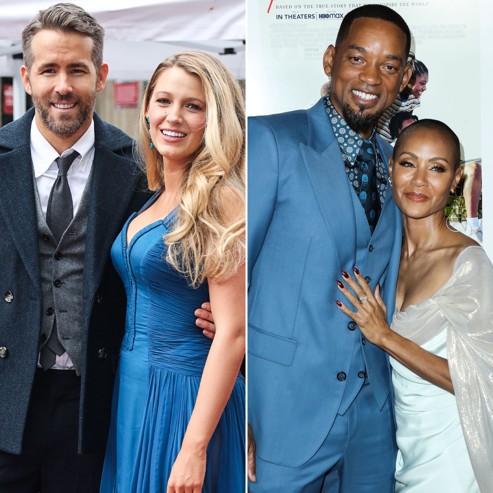 Hollywood's Hottest Married Couples: From Blake Lively and Ryan Reynolds to Will Smith and Jada Pinkett Smith