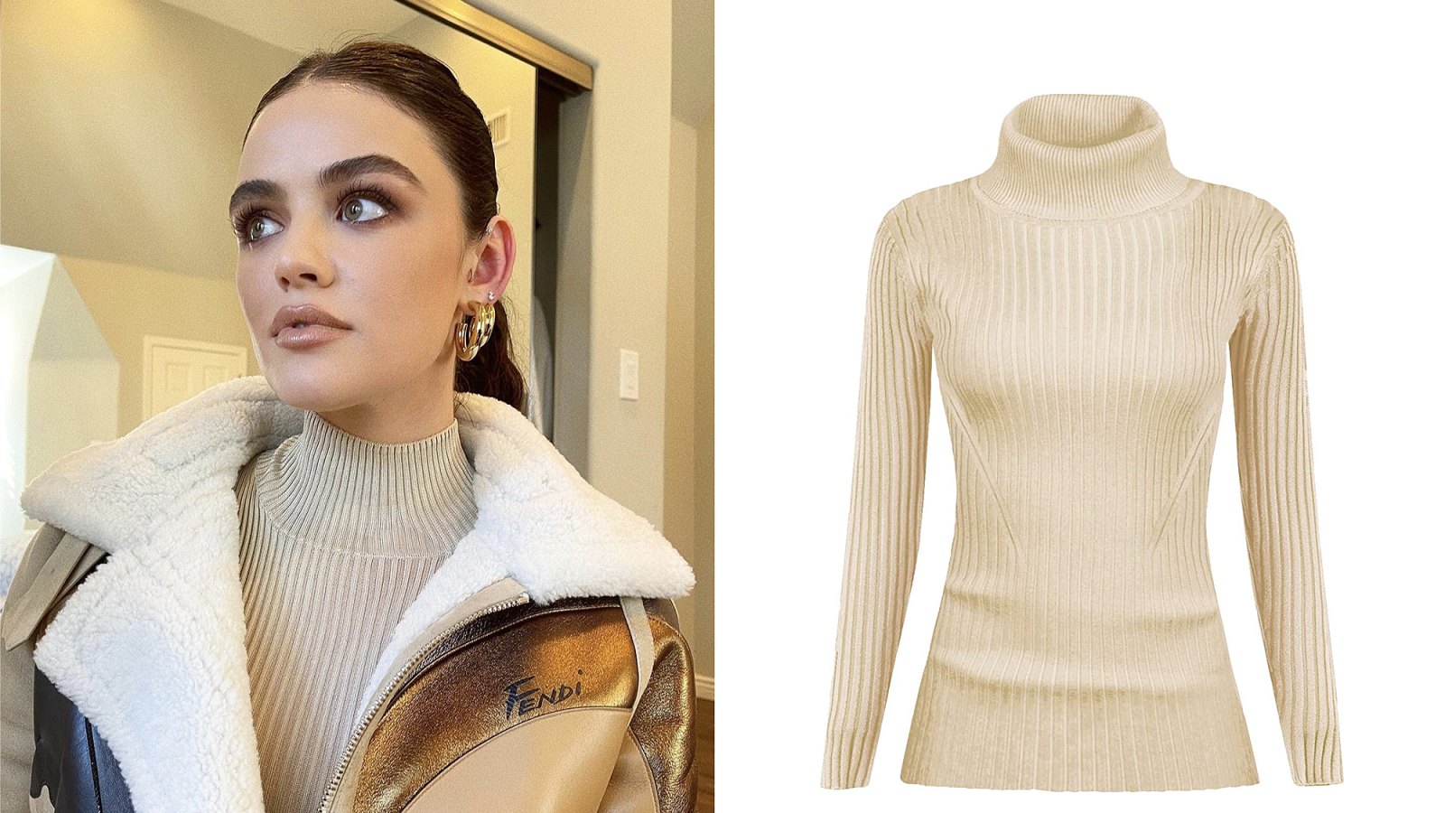 lucy-hale-ribbed-turtleneck