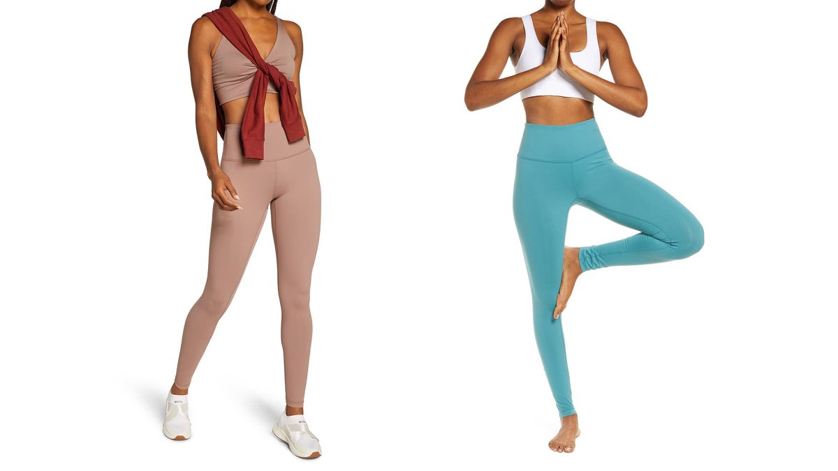 Zella Leggings Are Stretchy & Comfy To Play, Work, Or Live In