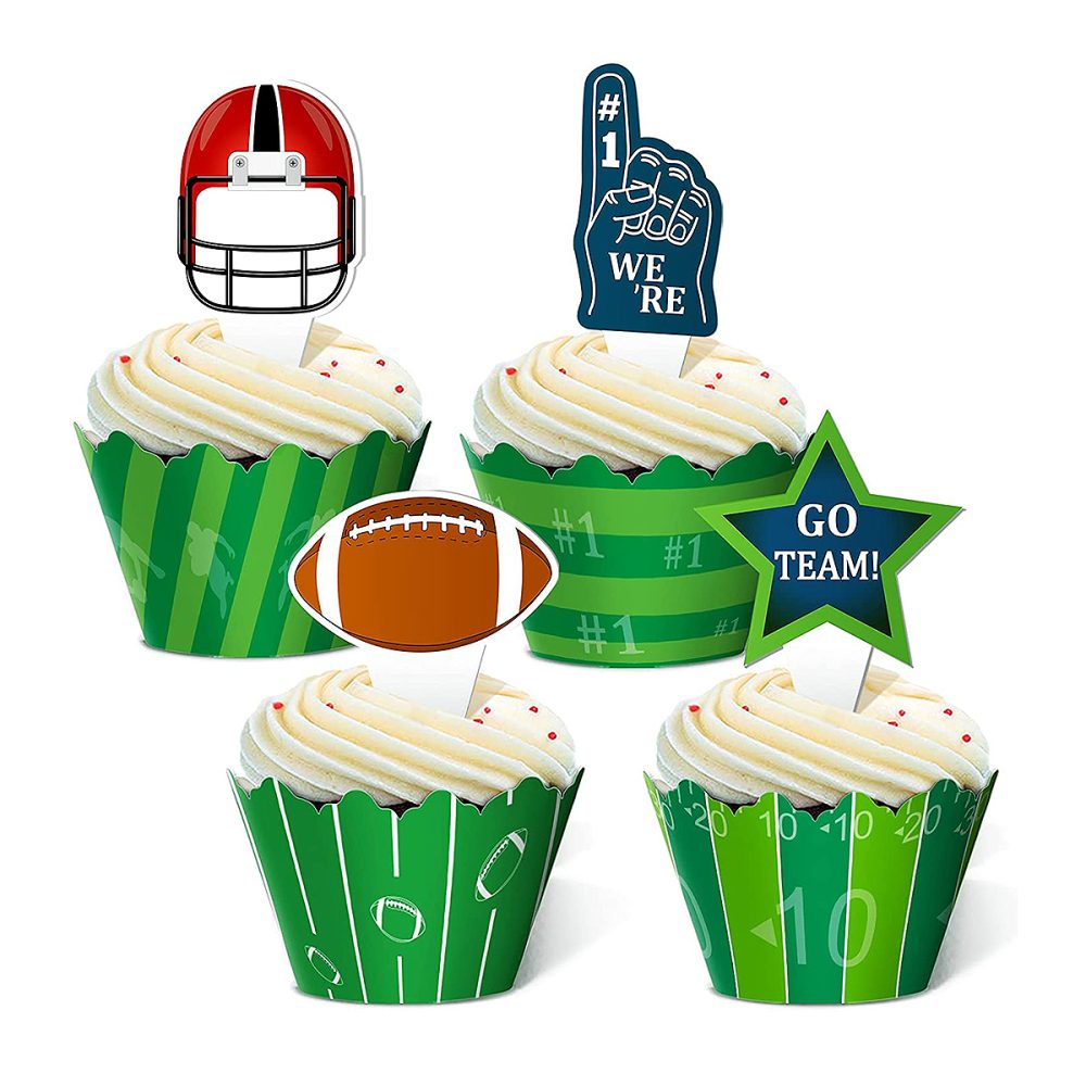 super-bowl-decor-cupcake-toppers-wrappers