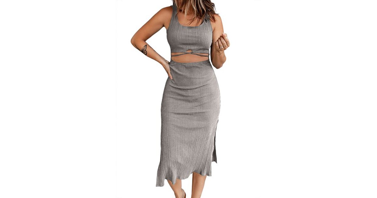 Dokotoo Cutout Tank Dress Is on Sale at Walmart and We're Obsessed | Us ...