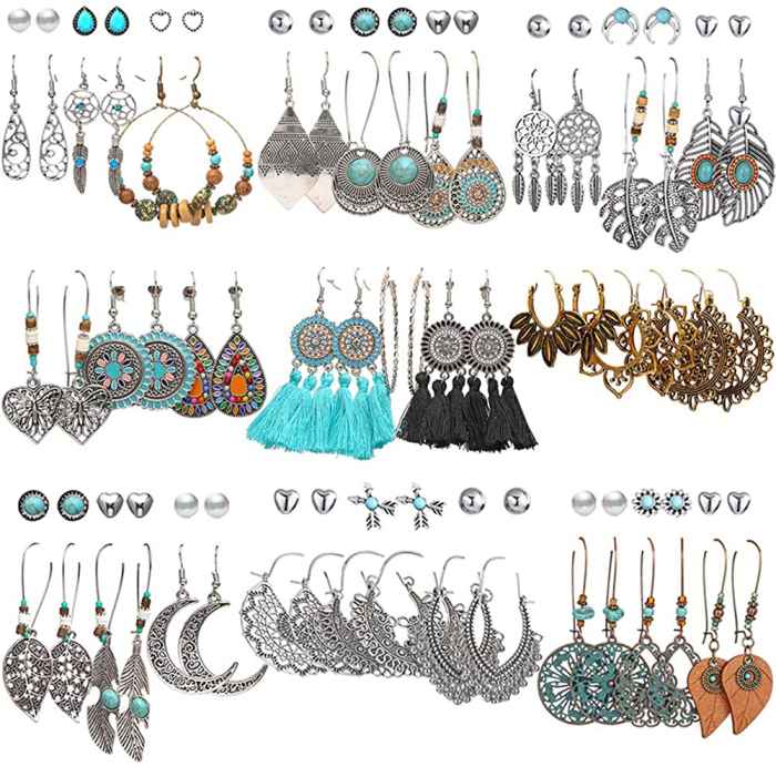45 earrings
