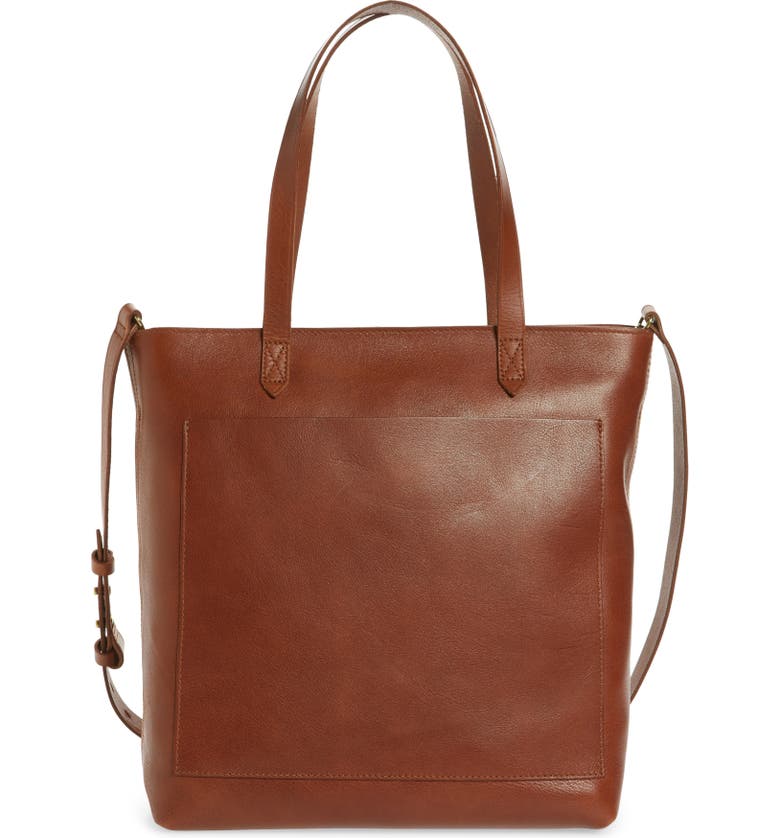 Madewell leather tote