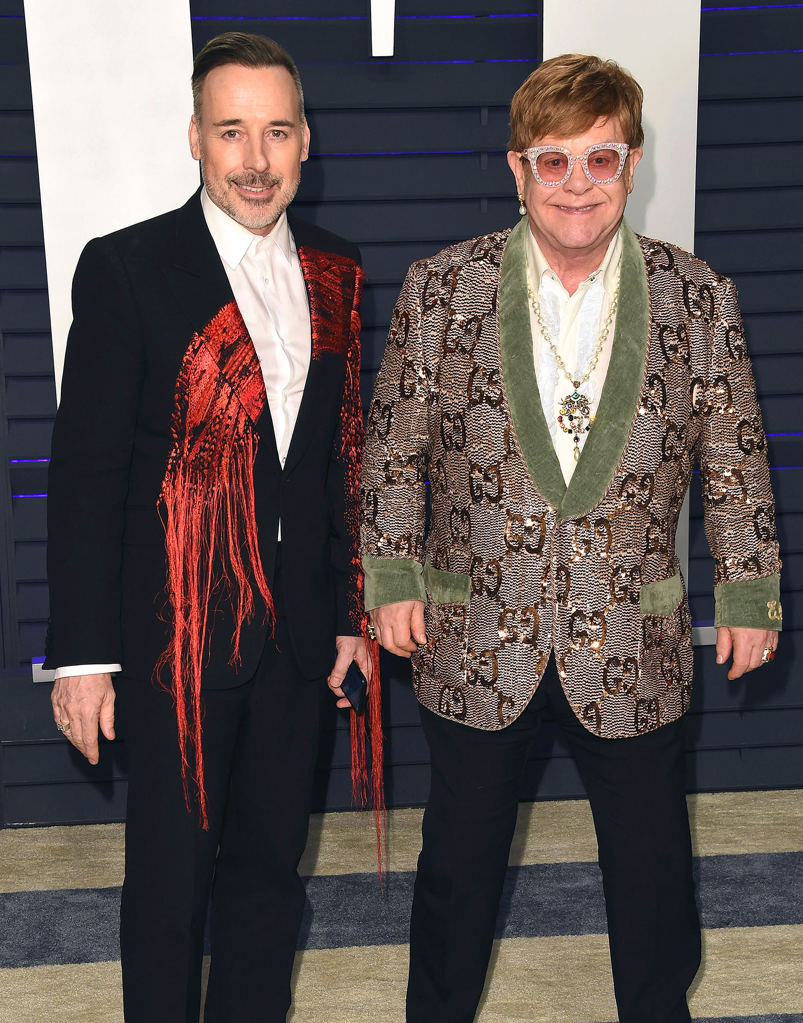 A Low-Key Family Unit Elton John and David Furnish Through the Years