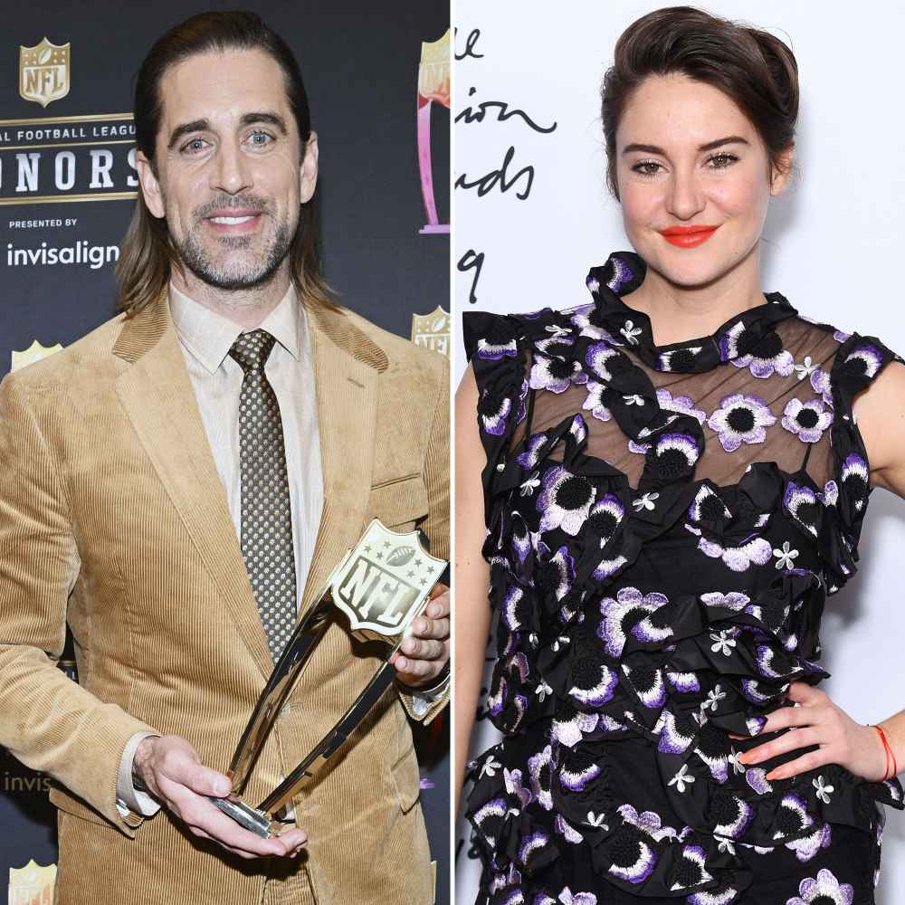 Aaron Rodgers Shailene Woodley Werent Hiding During Romantic Outing