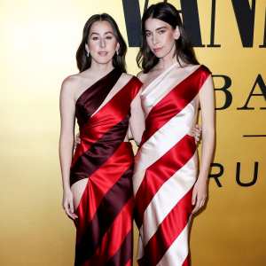 Alana and Danielle Haim Twin at Vanity Fair’s Young Hollywood Party