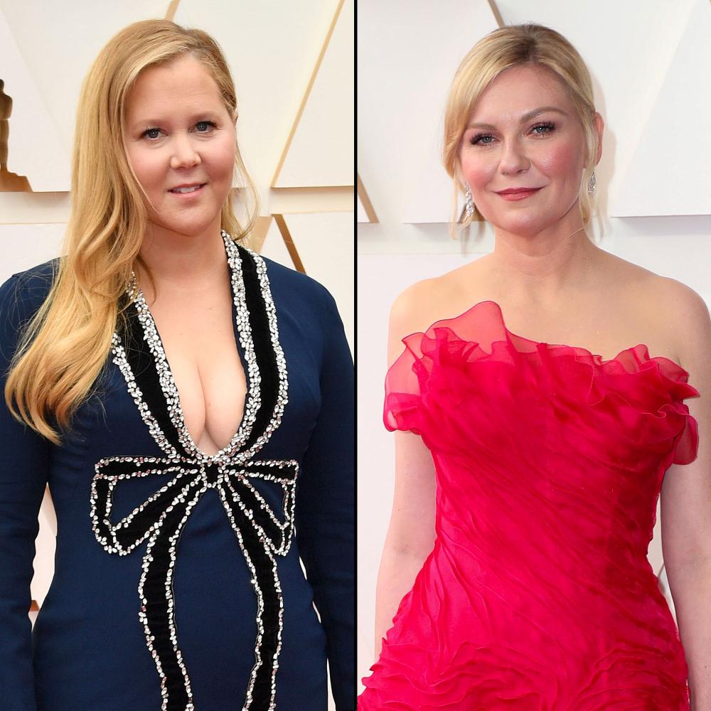 Amy Schumer Kirsten Dunst Was in on Oscars Seat Filler Joke Oscars 2022