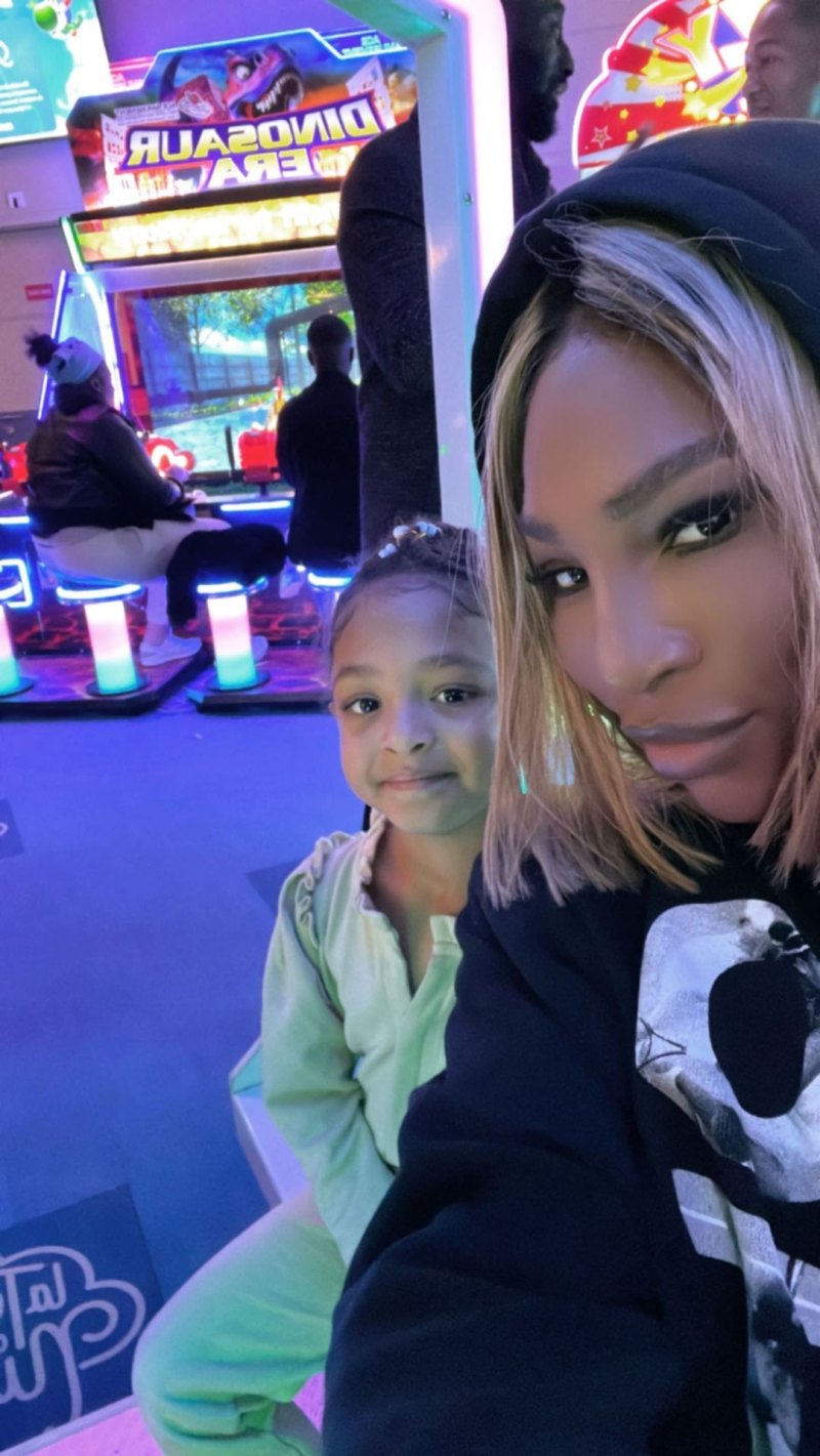 At the Arcade! See Serena Williams' Cutest Moments With Daughter Olympia