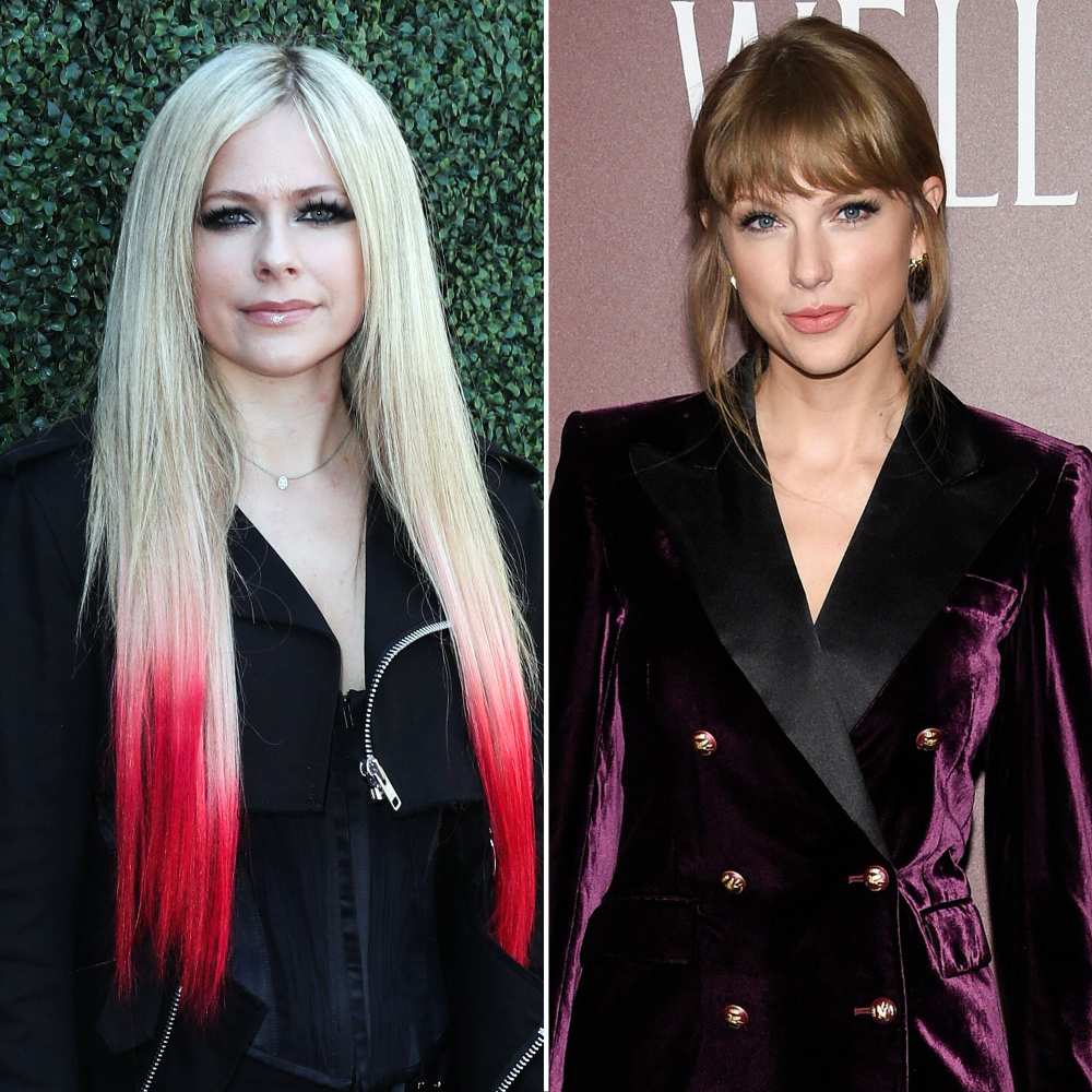 Avril Lavigne Reacts to Taylor Swift Sending Her Flowers for Her New Album