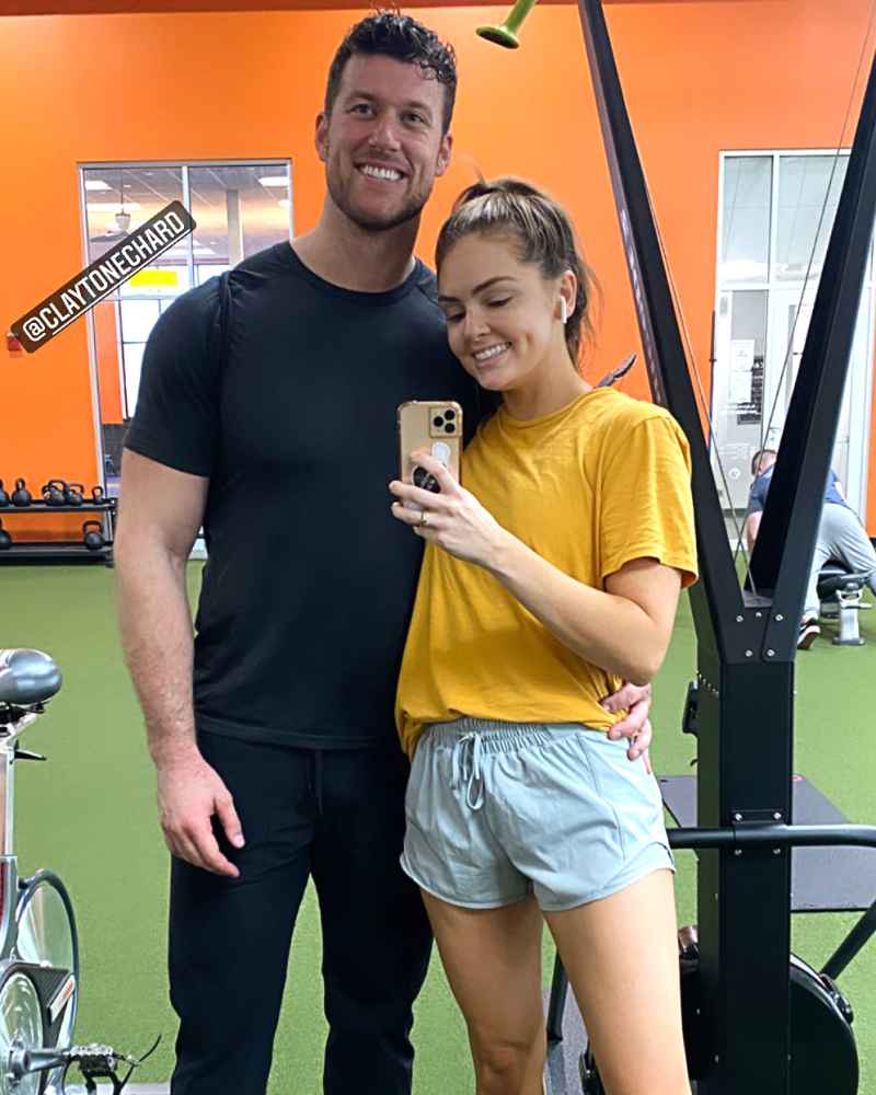 Bachelor’s Clayton and Susie, More Celeb Couples Who Work Out Together
