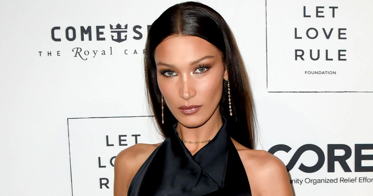 Bella Hadid's Lip Oil of Choice Is a Must for Harsh Winter Weather