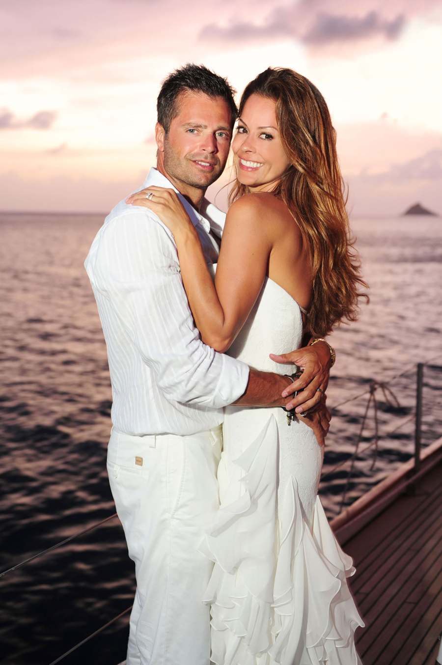 Best Celebrity Weddings of 2011 David Charvet Brooke Burke