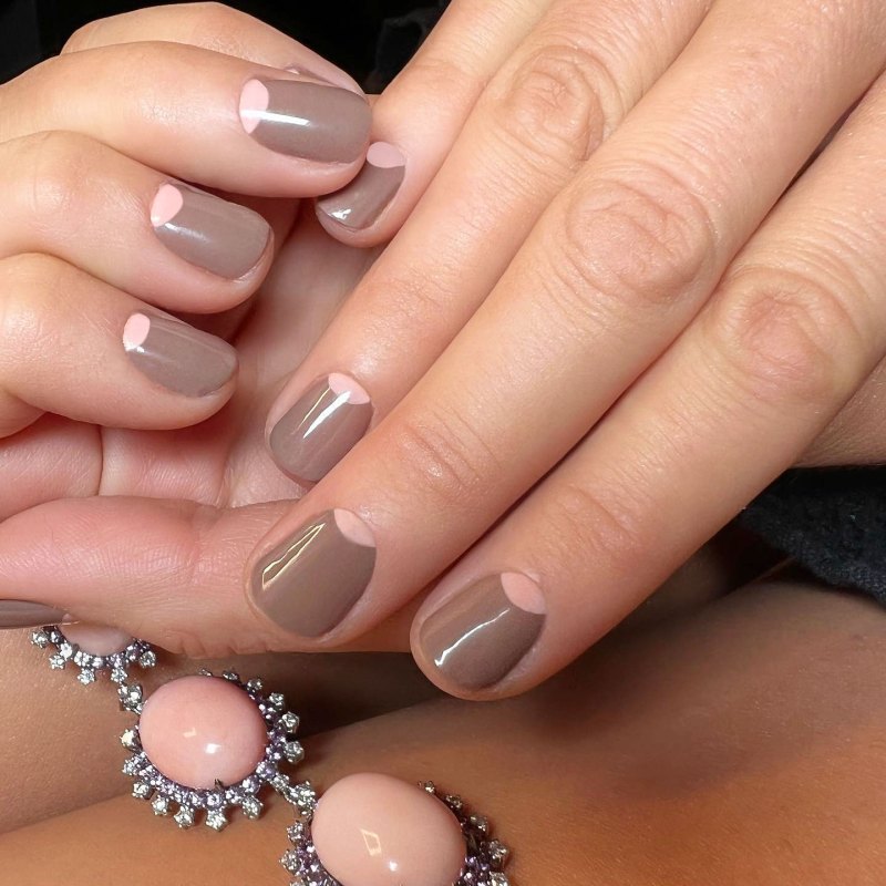 Blake Lively Half Moon Manicure Is Ultimate Cool Girl Nail Inspo