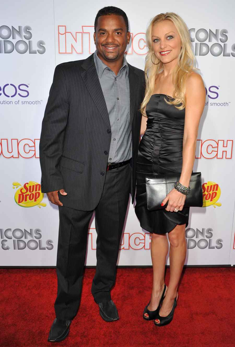 Celebrity Weddings 2012 Alfonso Ribeiro and Angela Unkrich