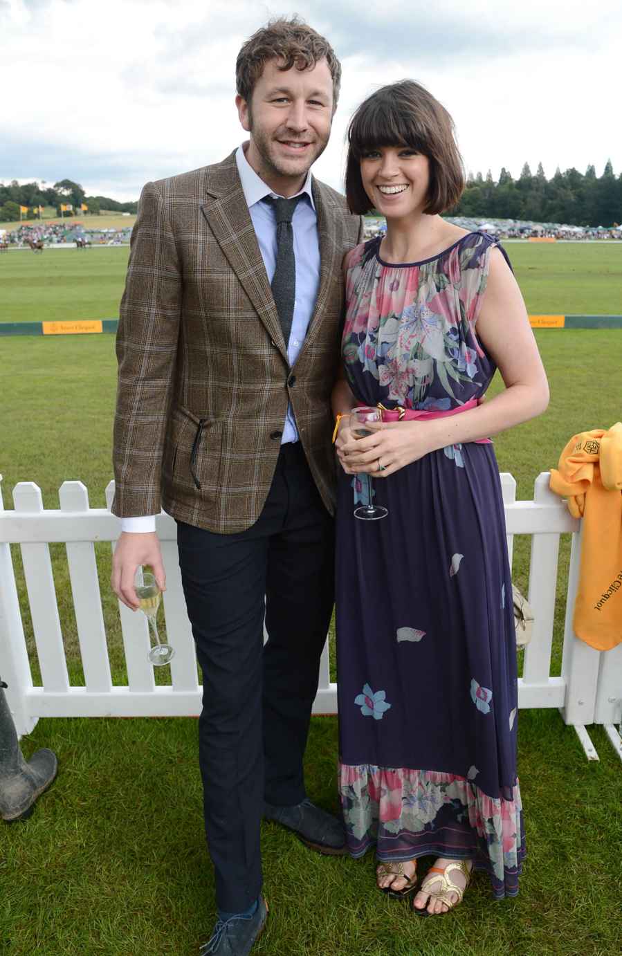 Celebrity Weddings 2012 Chris O'Dowd and Dawn Porter