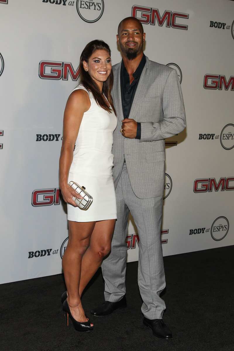 Celebrity Weddings 2012 Hope Solo and Jerramy Stevens