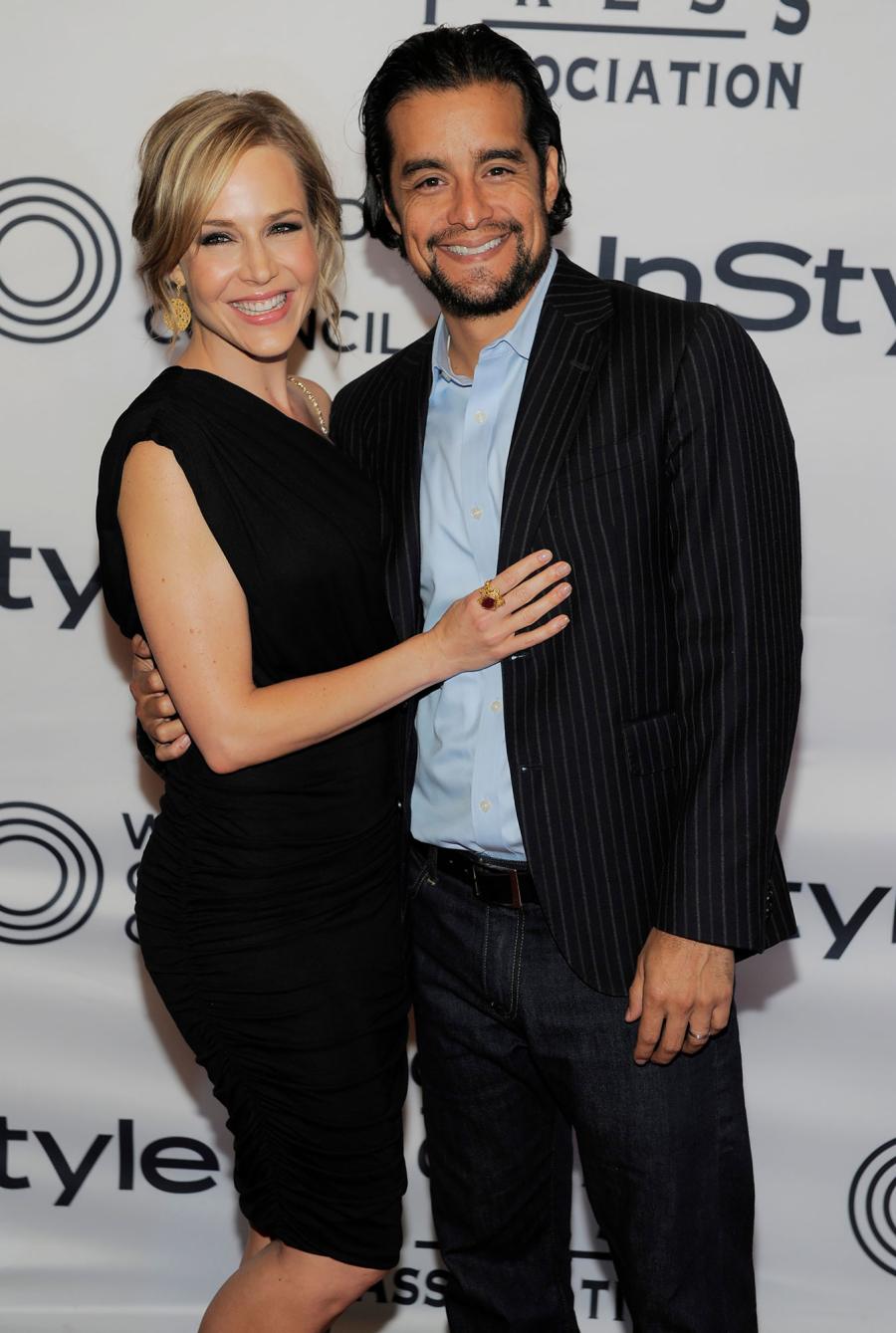 Celebrity Weddings 2012 Julie Benz and Rich Orosco