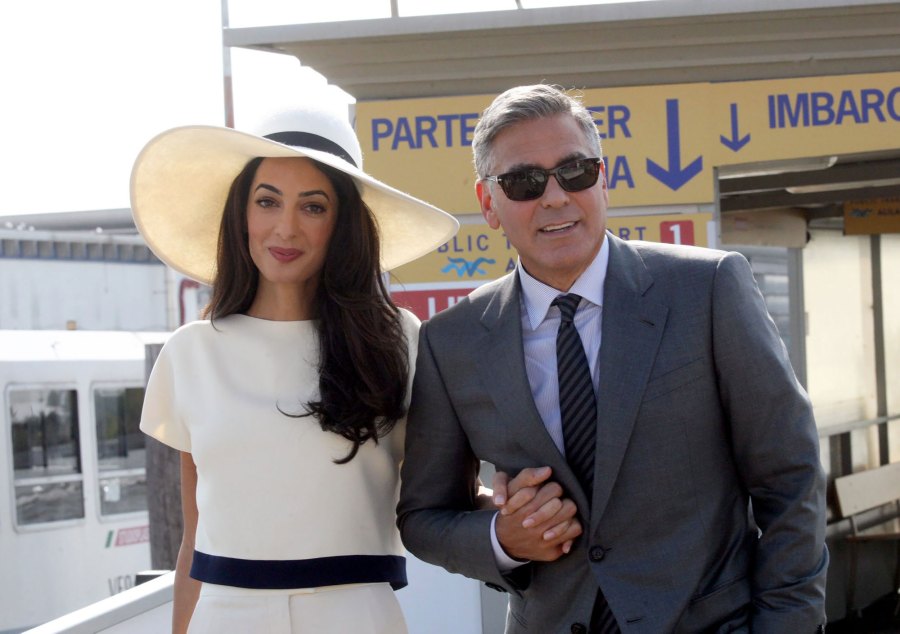 Celebrity Weddings 2014 George Clooney Amal Alamuddin