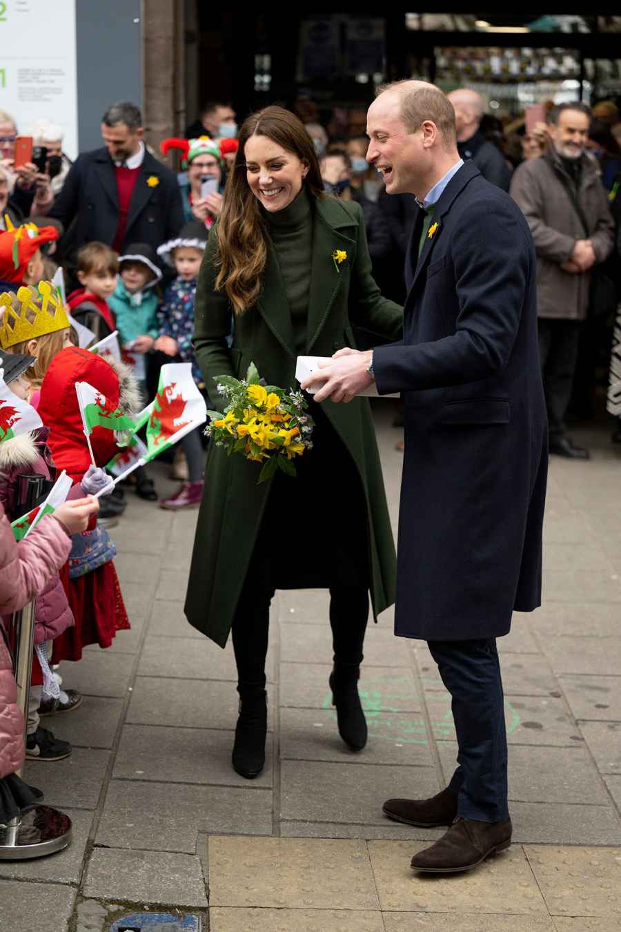 Couple Goals Duchess Kate and Prince William Perfectly Coordinated Their Outfit for Visit to Wales