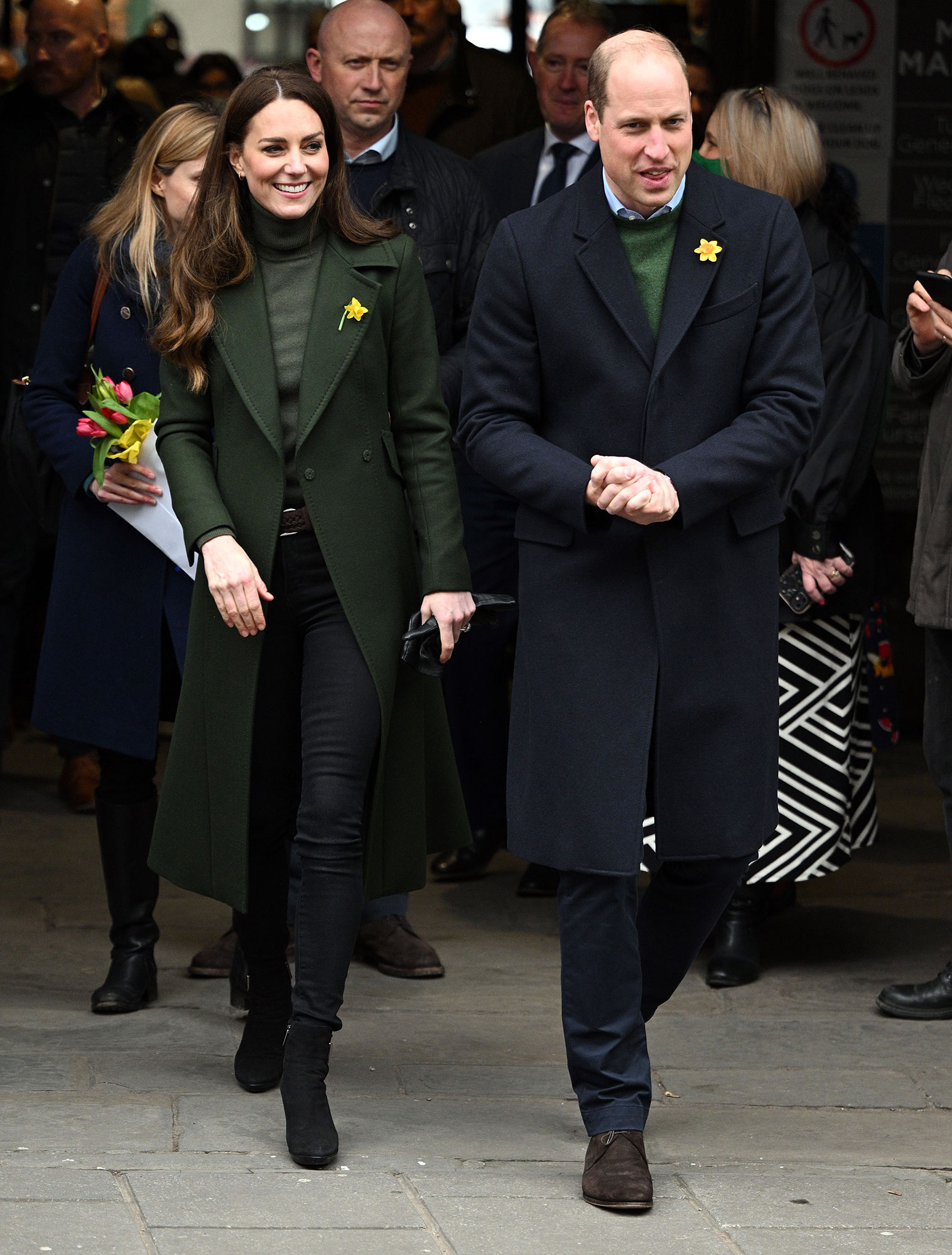 Couple Goals Duchess Kate and Prince William Perfectly Coordinated Their Outfit for Visit to Wales