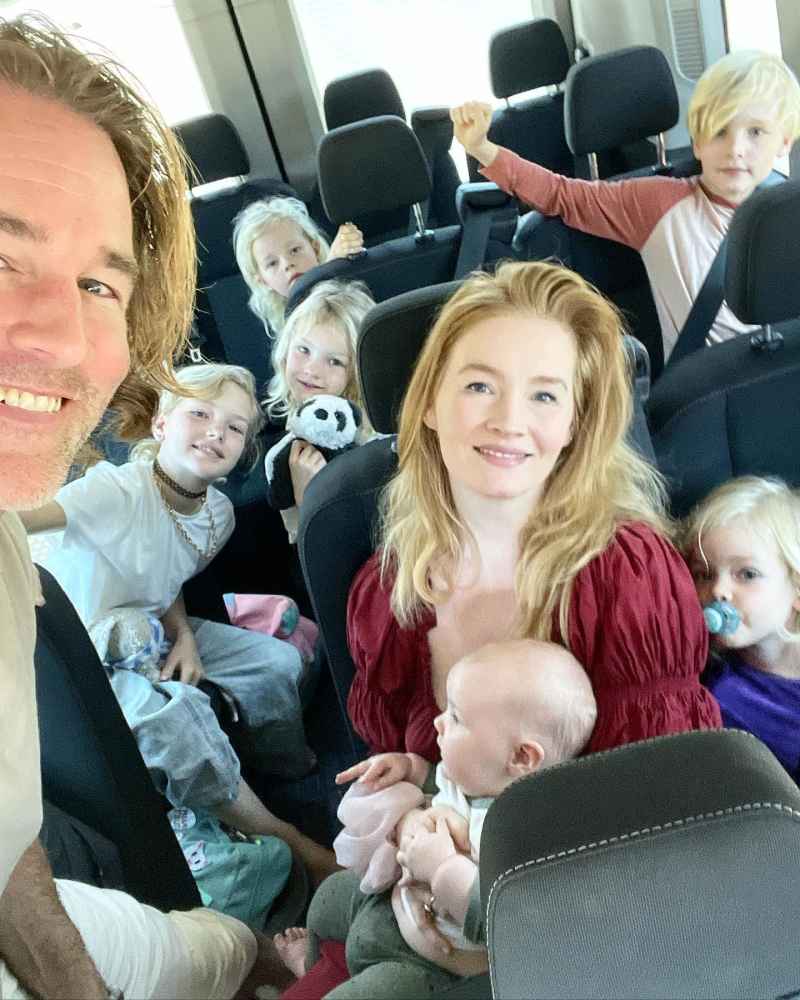 ‘DWTS’ Tour Bound! See James Van Der Beek’s Family Photos With 6 Kids