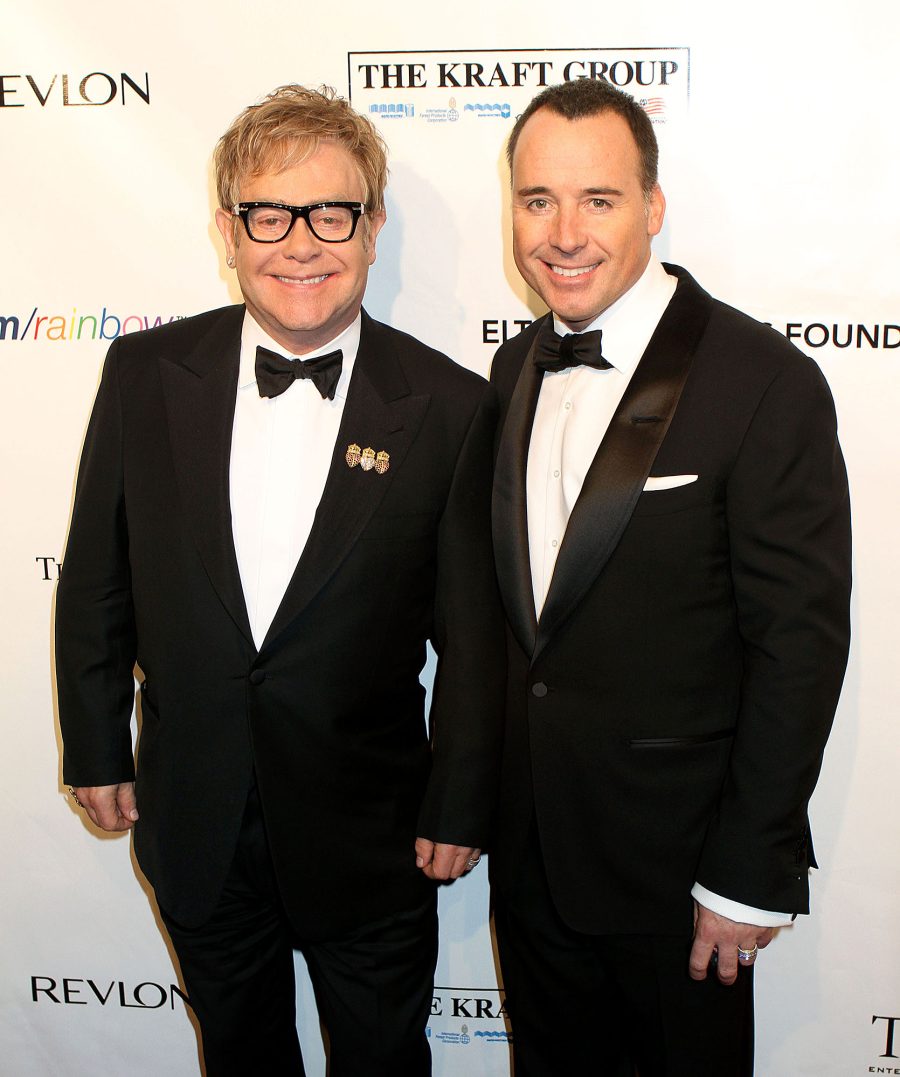 Dads-to-Be Elton John and David Furnish Through the Years
