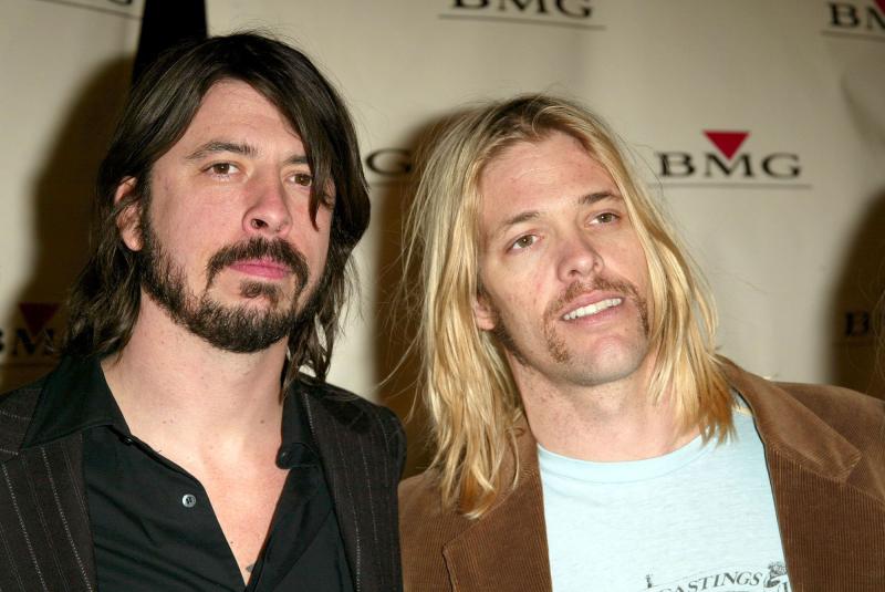 2004 Dave Grohl and Taylor Hawkins Friendship Through the Years