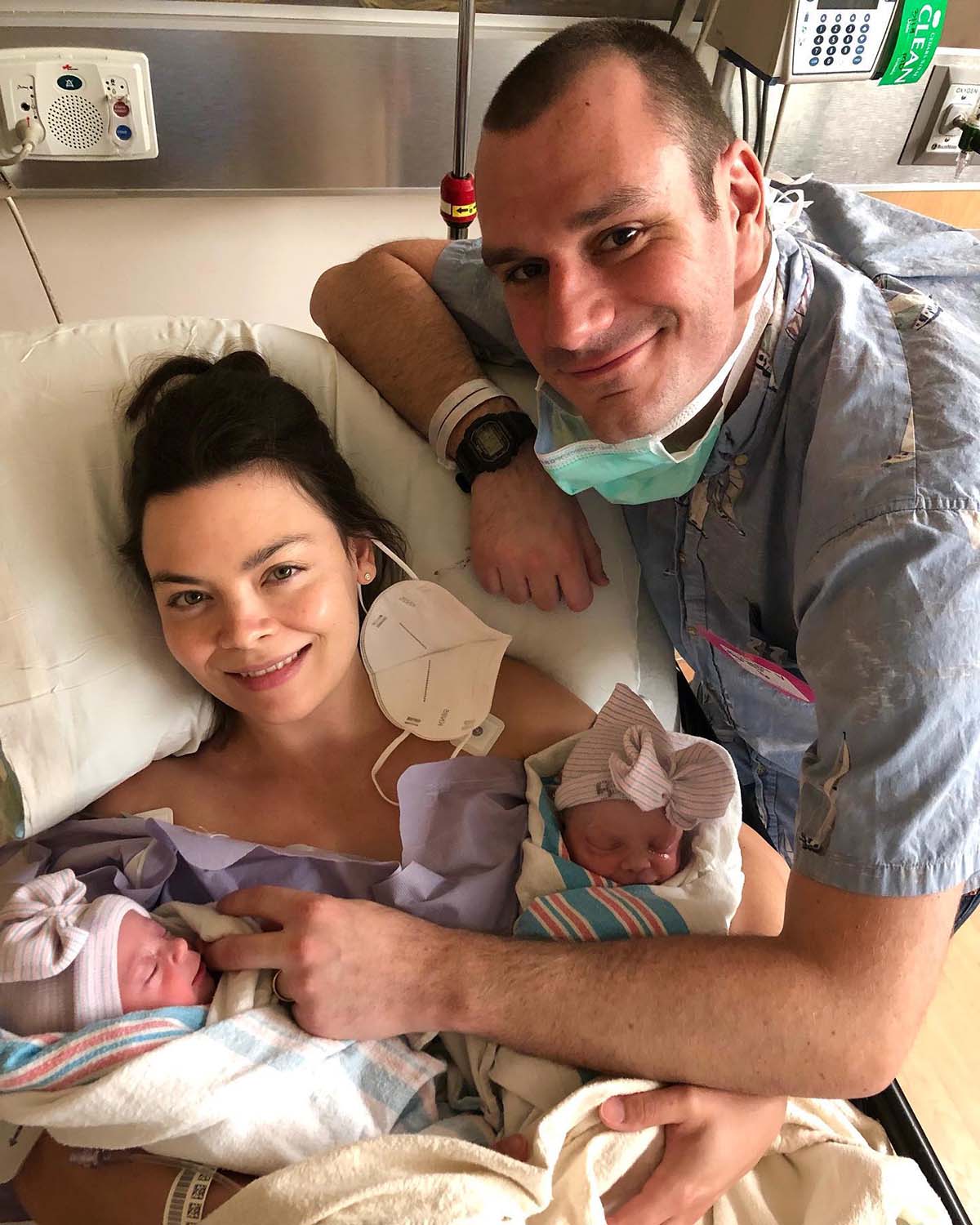 Double Trouble Scarlett Cooper Hefner Welcome Twin Babies