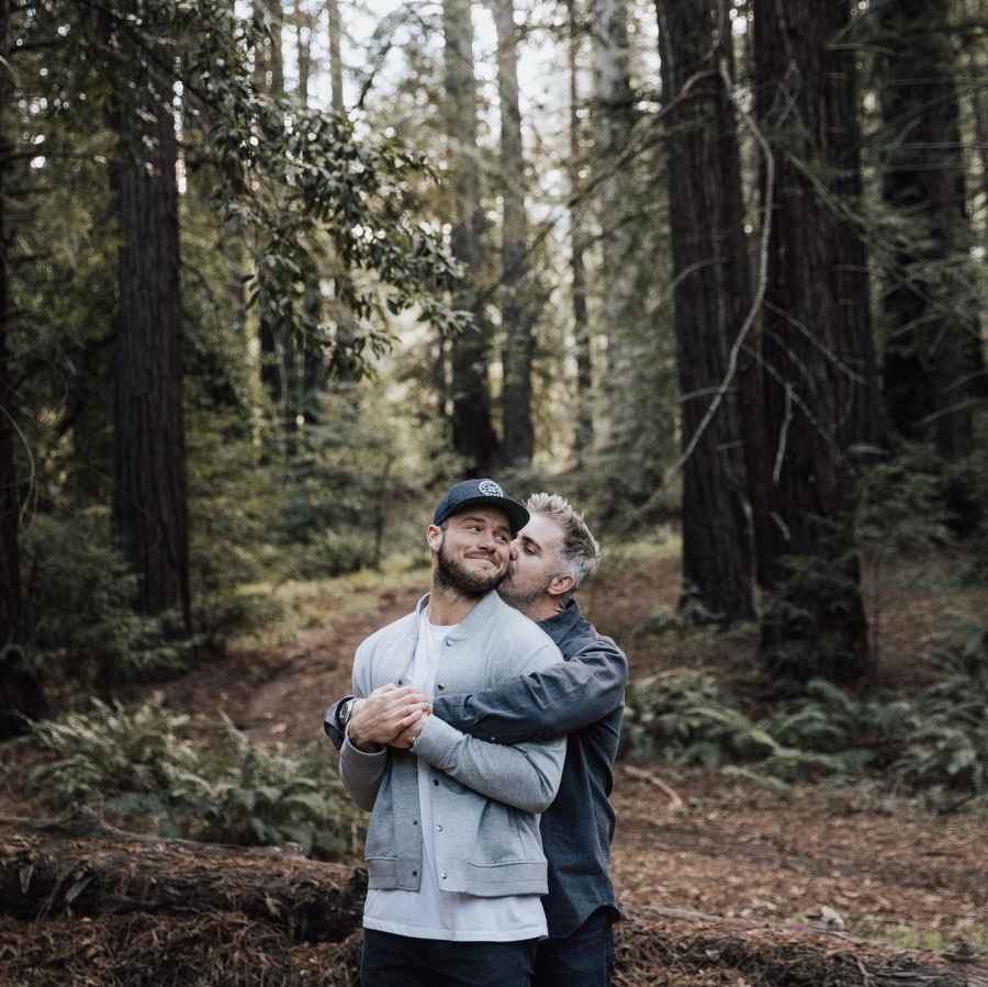 Former Bachelor Colton Underwood and Fiance Jordan C Brown Engagement Photos Adorable PDA Grooms-to-Be Photo By The DeLauras 07