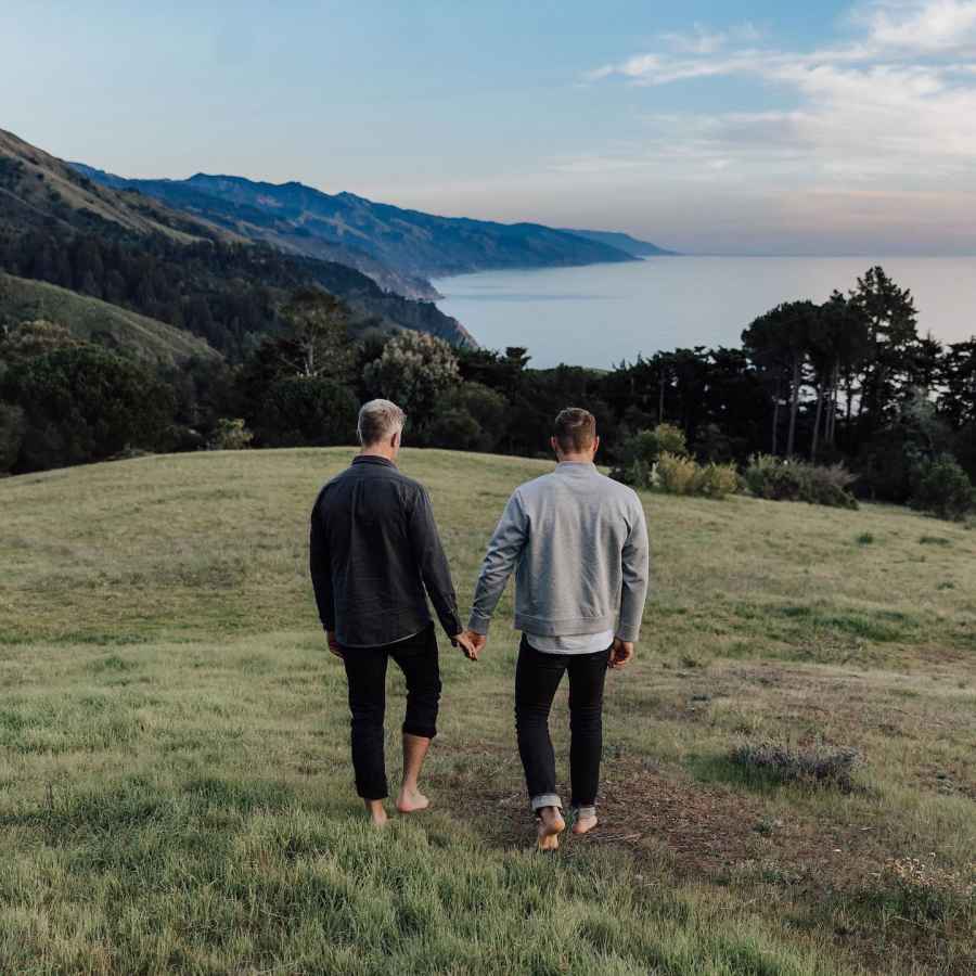 Former Bachelor Colton Underwood and Fiance Jordan C Brown Engagement Photos Adorable PDA Grooms-to-Be Photo By The DeLauras 09