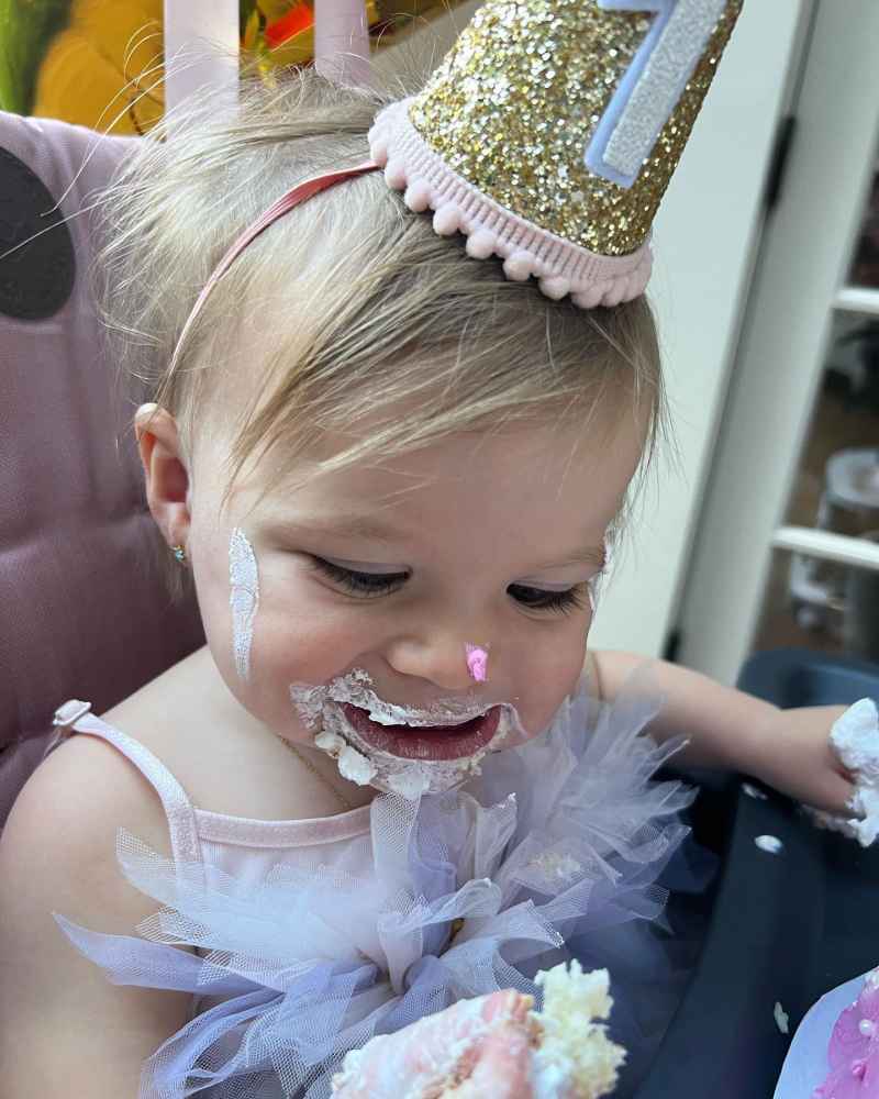 Fun With Frosting Inside Hilary Duff and Matthew Koma Daughter Mae 1st Birthday