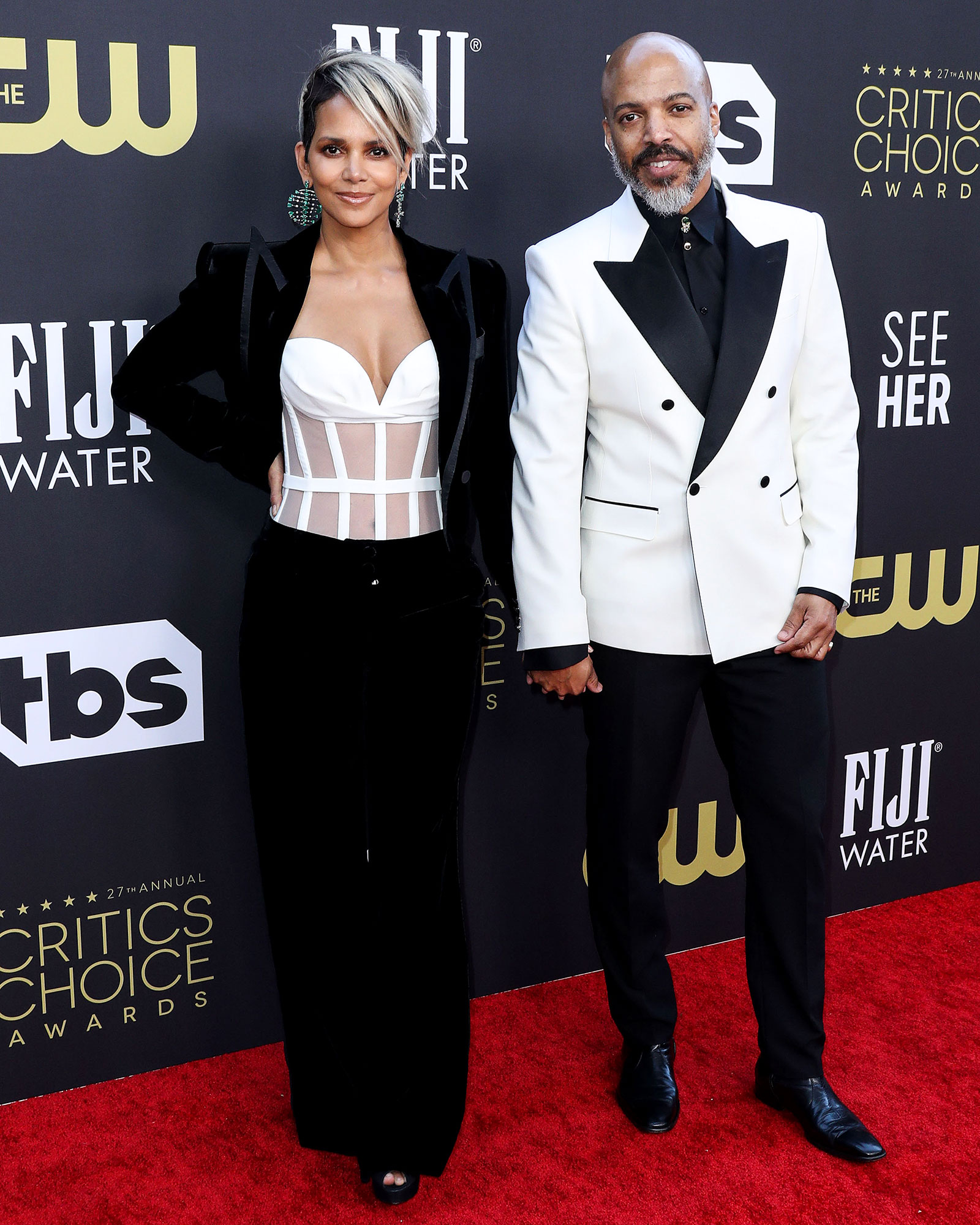 Halle Berry and Van Hunt Hottest Couples on the Critics Choice Awards 2022 Red Carpet