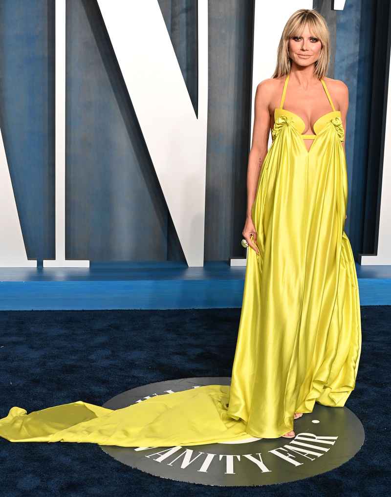 Heidi Klum Vanity Fair Oscars Party 2022
