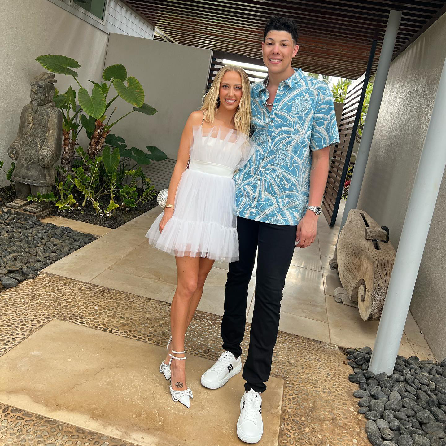 Inside NFL Athlete Patrick Mahomes and Fiancee Brittany Matthews’ Pre-Wedding Celebrations in Hawaii: Photos