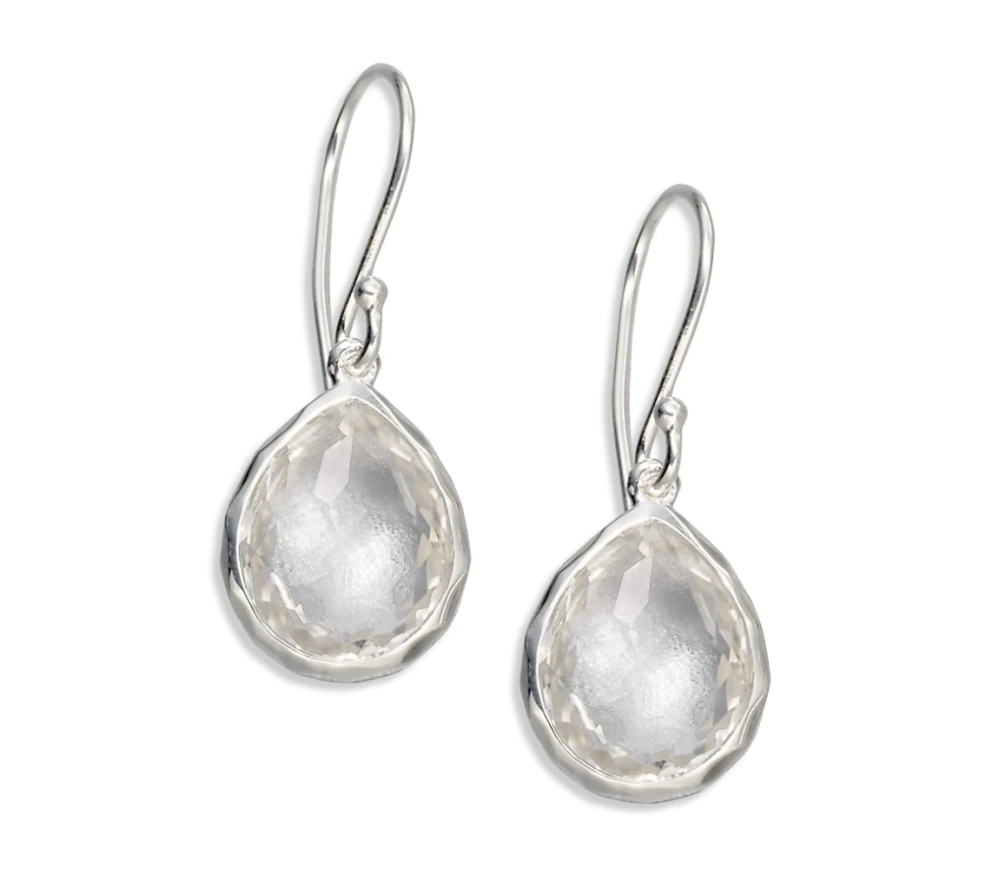 Ippolita Rock Candy® Clear Quartz & Sterling Silver Teardrop Earring