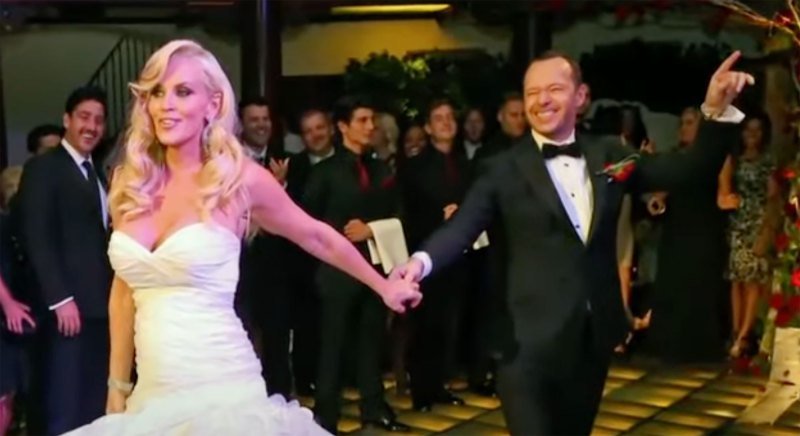 Jenny Marthy and Donnie Wahlberg's Wedding Album! dance floor