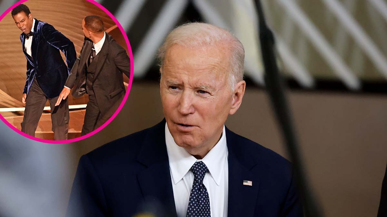 Joe Biden White House Asked About Will Smith Chris Rock Drama