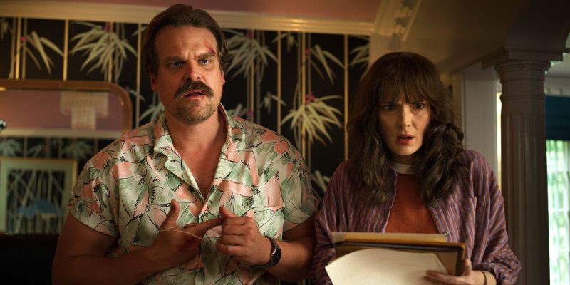 Joyce and Hopper Stranger Things David Harbour Winnona Ryder TV Couples We Need to See Together in 2022