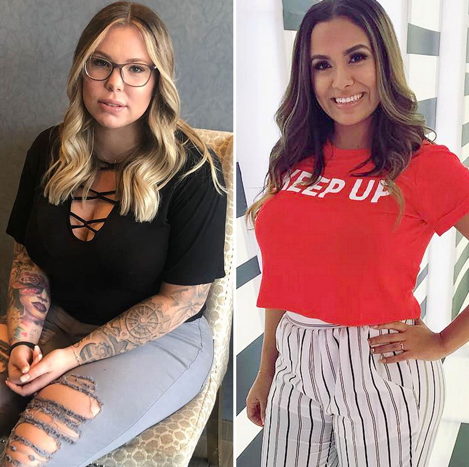 Kailyn Lowry and Briana DeJesus Feud