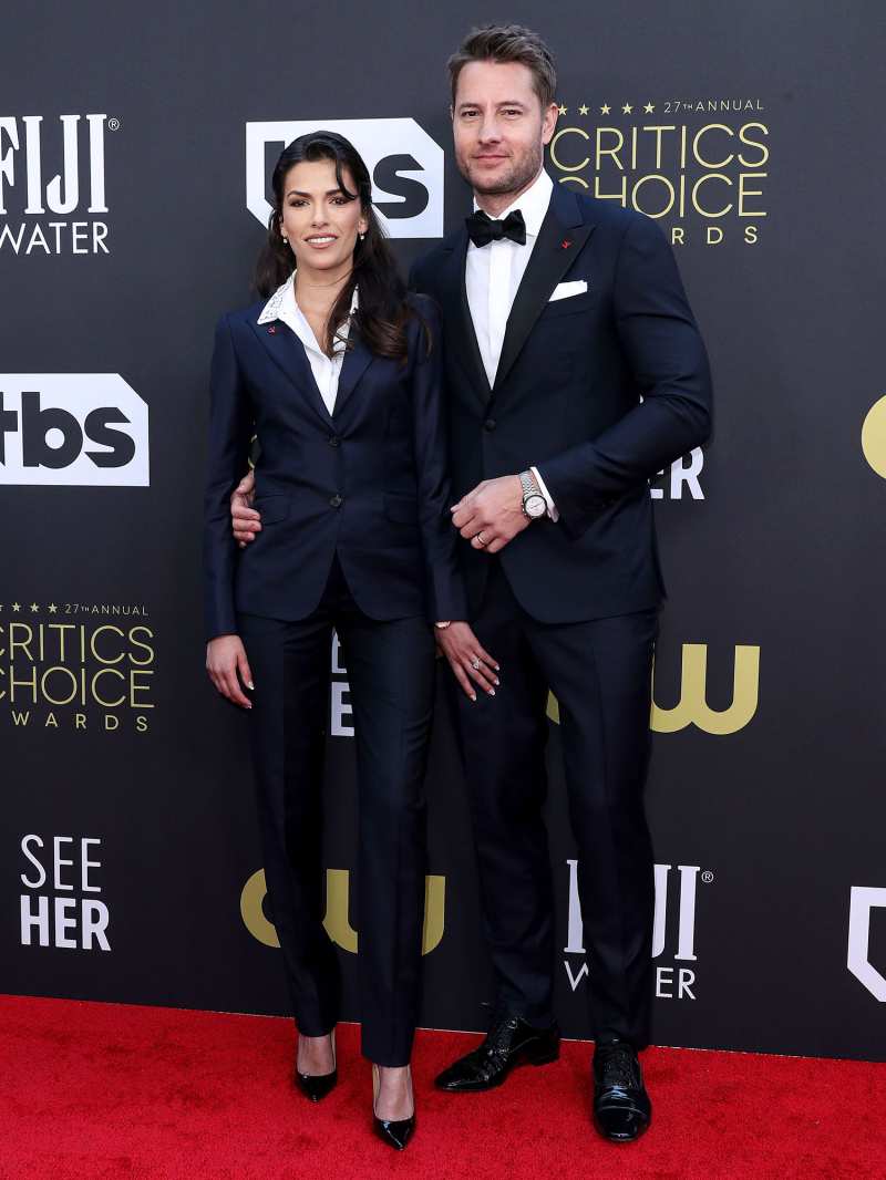 Justin Hartley and Sofia Pernas Hottest Couples on the Critics Choice Awards 2022 Red Carpet