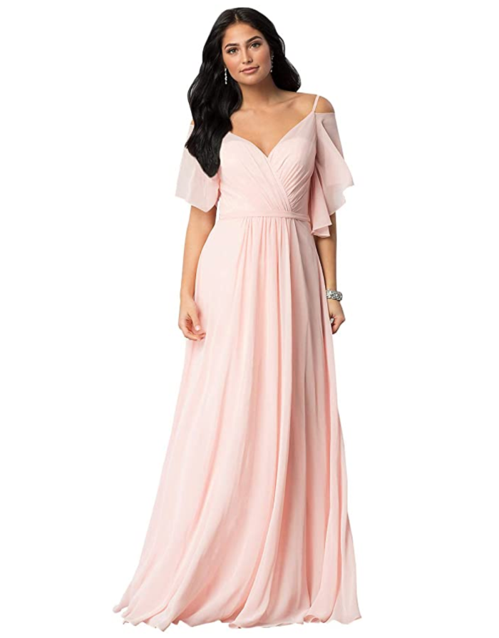 11 Ultra-Flattering Spring Wedding Guest Dresses Under $100 11 KKarine Women's Off The Shoulder Dress